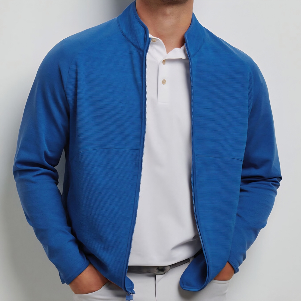 Peter Millar Vista Hybrid Full-Zip Jacket, Size XL
